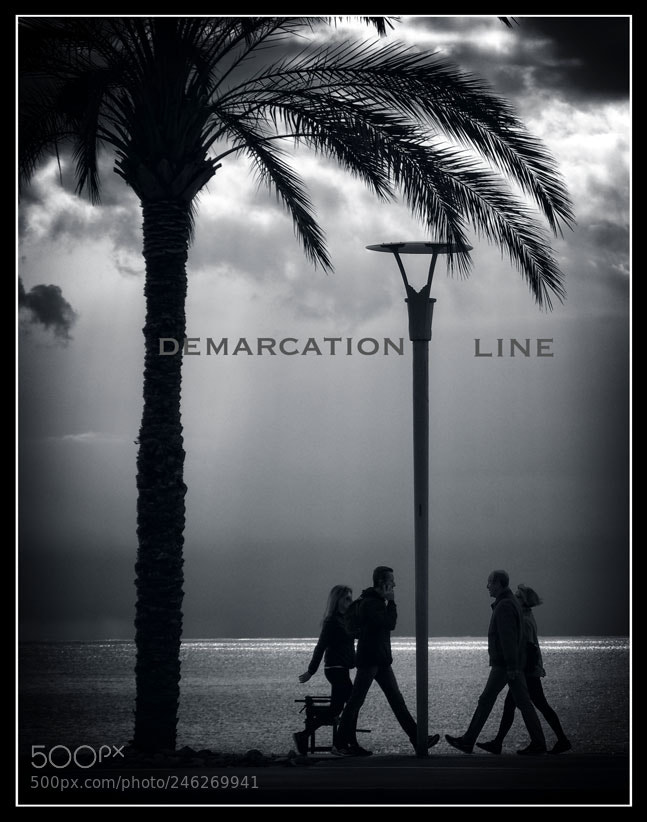 Pentax K-5 sample photo. Demarcation line photography