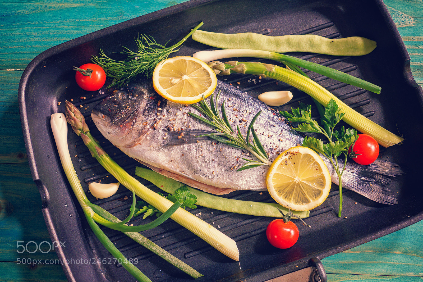 Sony a6300 sample photo. Preparing fresh sea bream photography