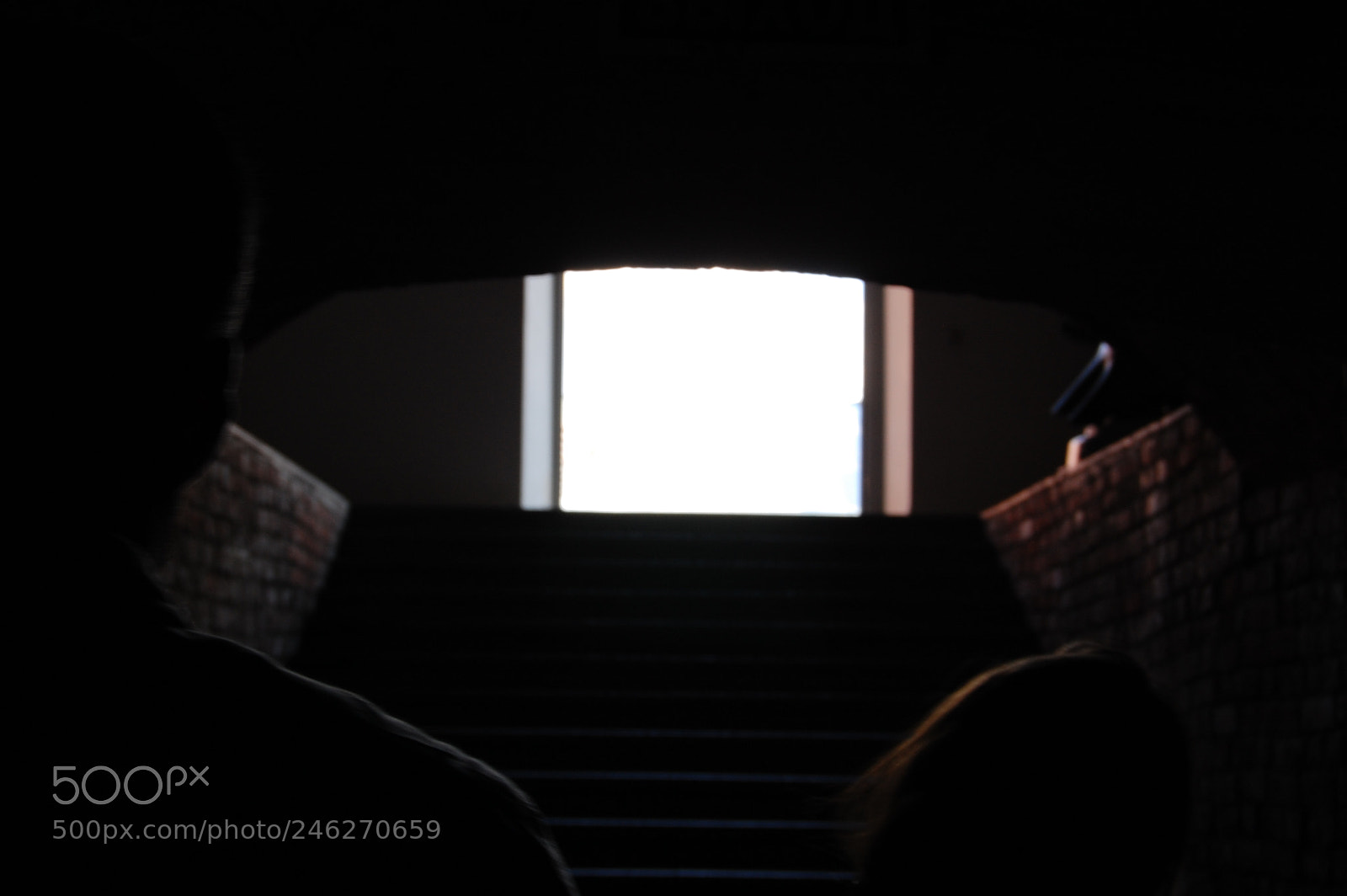 Nikon D40 sample photo. Light in the tunnel's photography