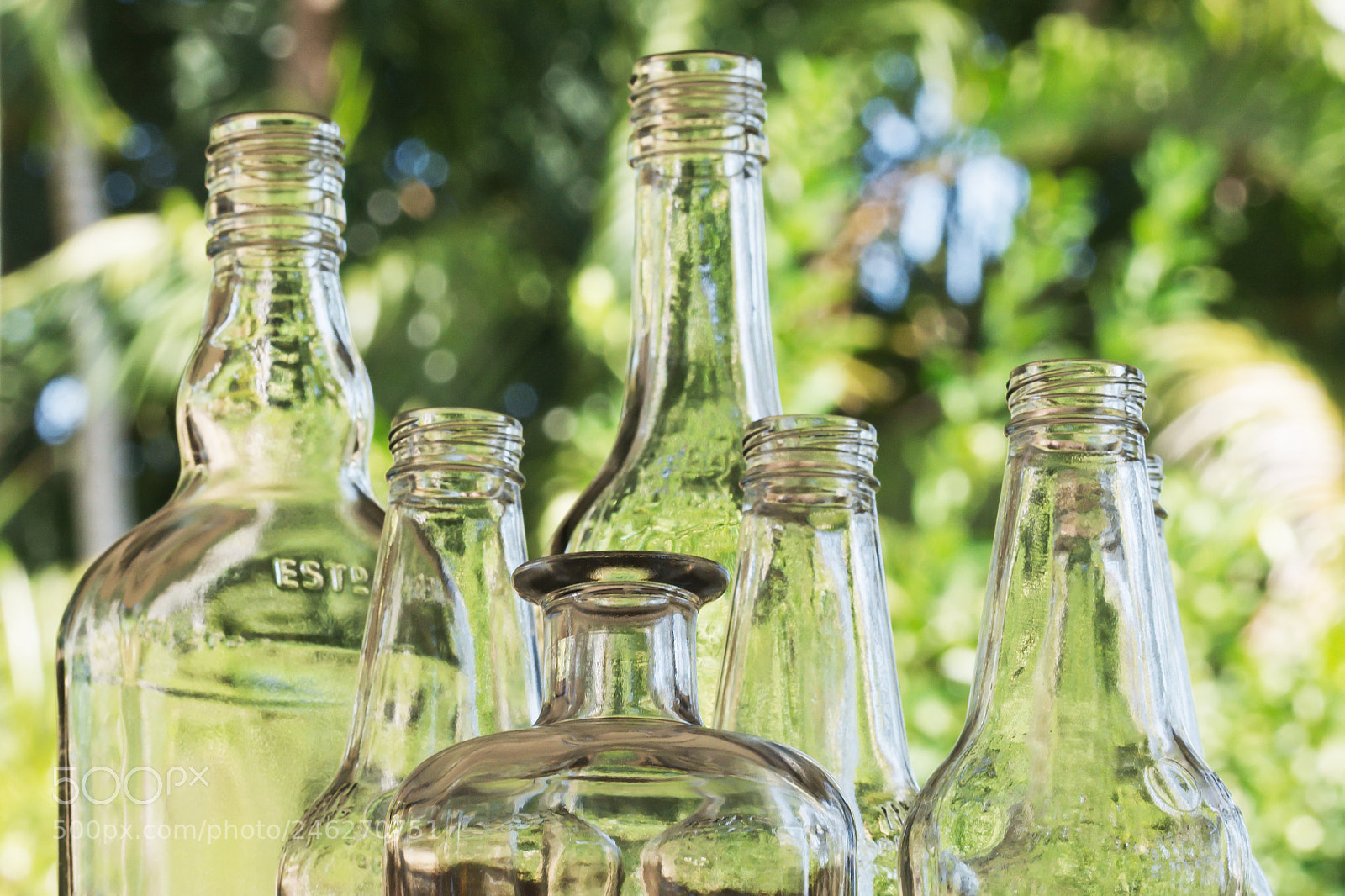 Nikon D7100 sample photo. Clear bottles photography