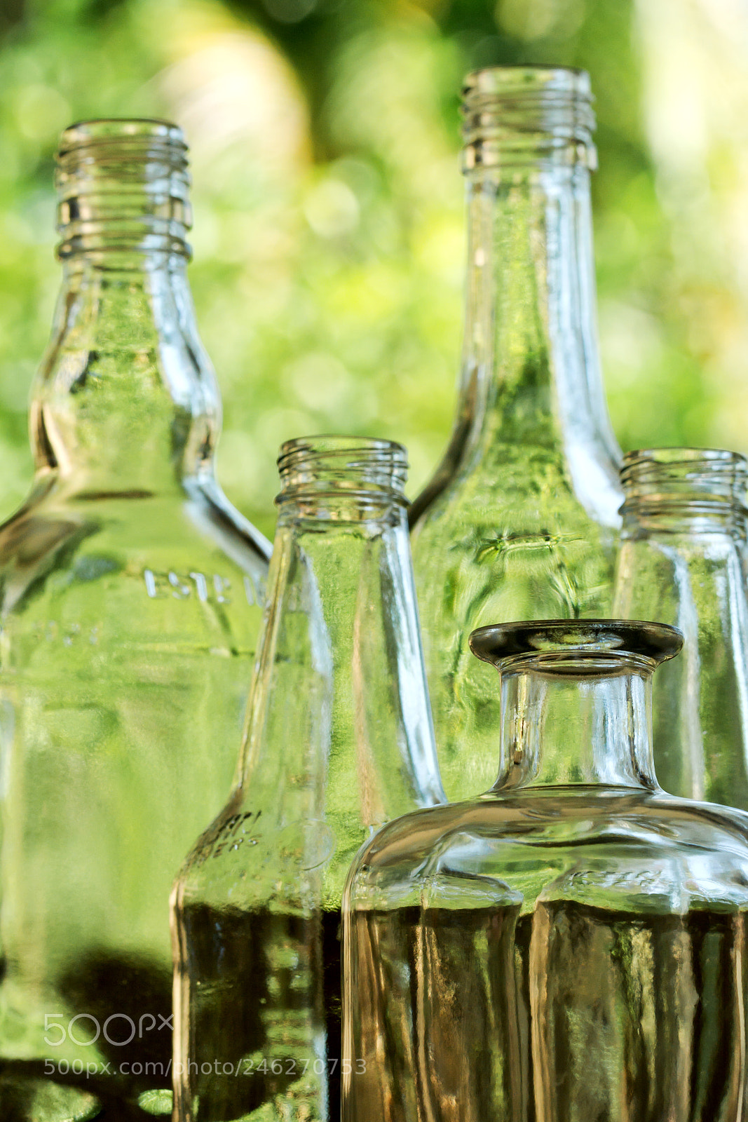 Nikon D7100 sample photo. Clear bottles photography