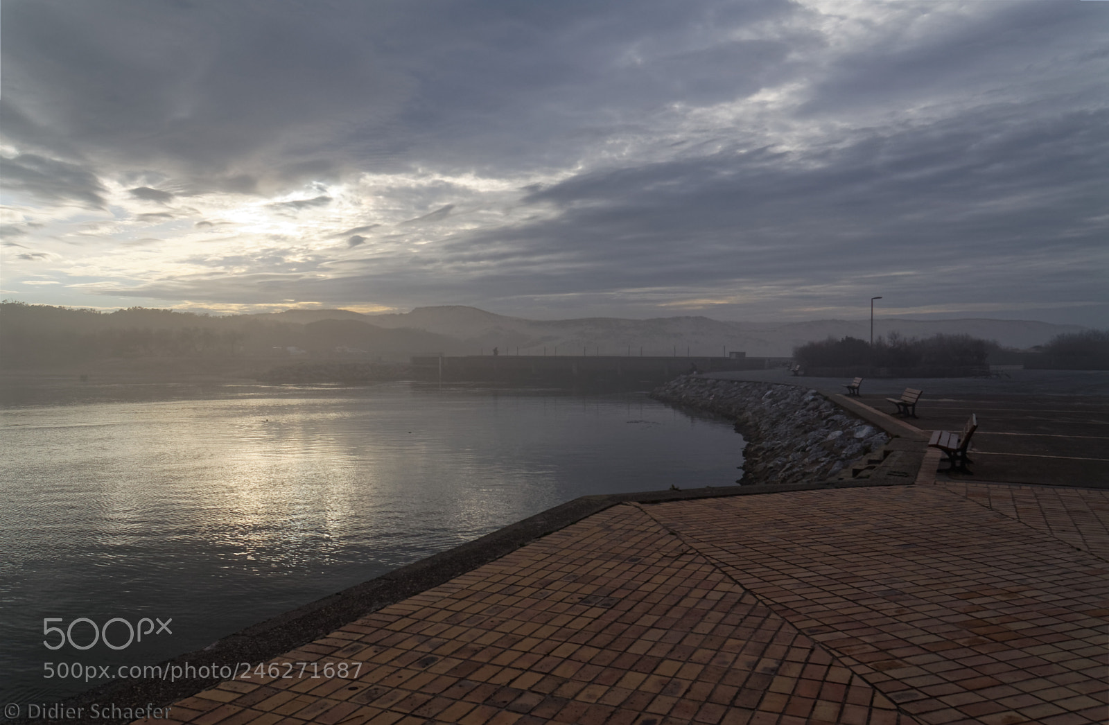 Canon EOS 50D sample photo. Mist on the lake photography
