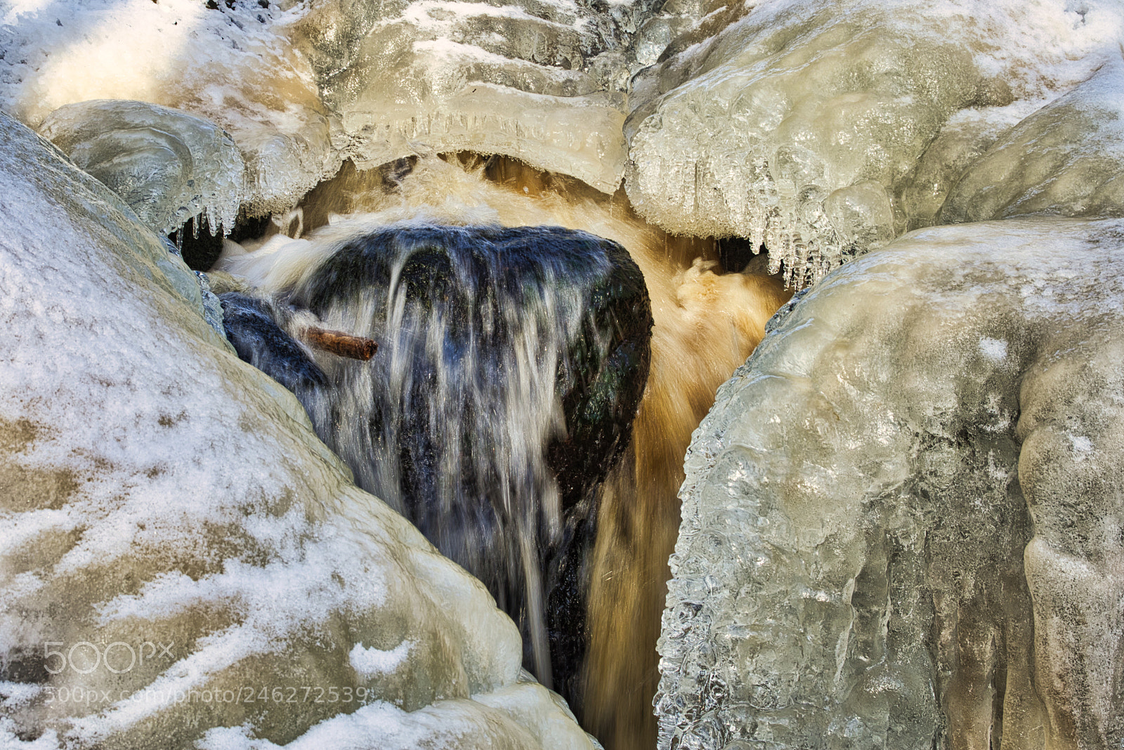 Pentax K-1 sample photo. Cold and frozen photography