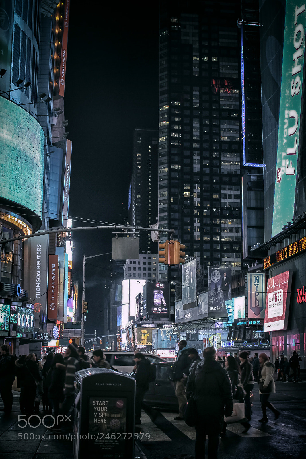 Canon EOS 7D sample photo. Nyc night city photography