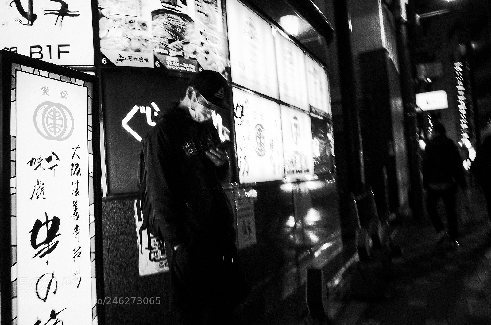 Ricoh GR sample photo. Kitashinchi,osaka photography