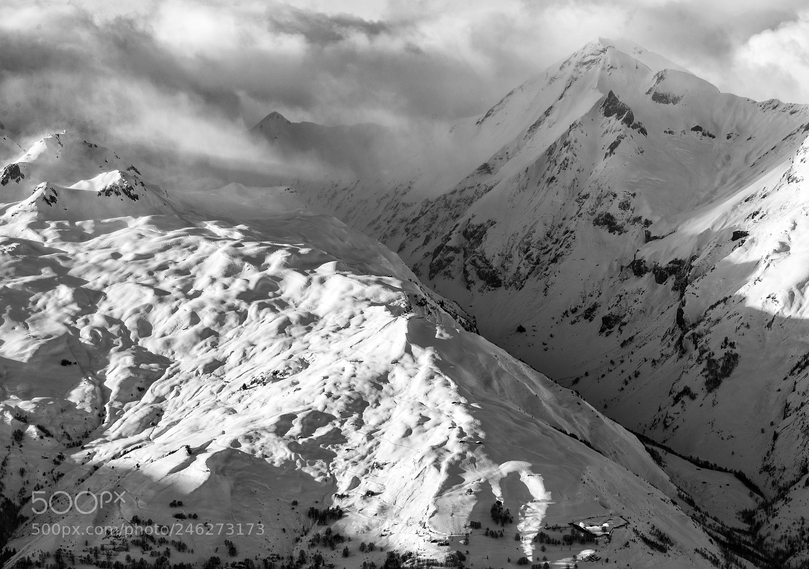 Nikon D610 sample photo. French alps photography