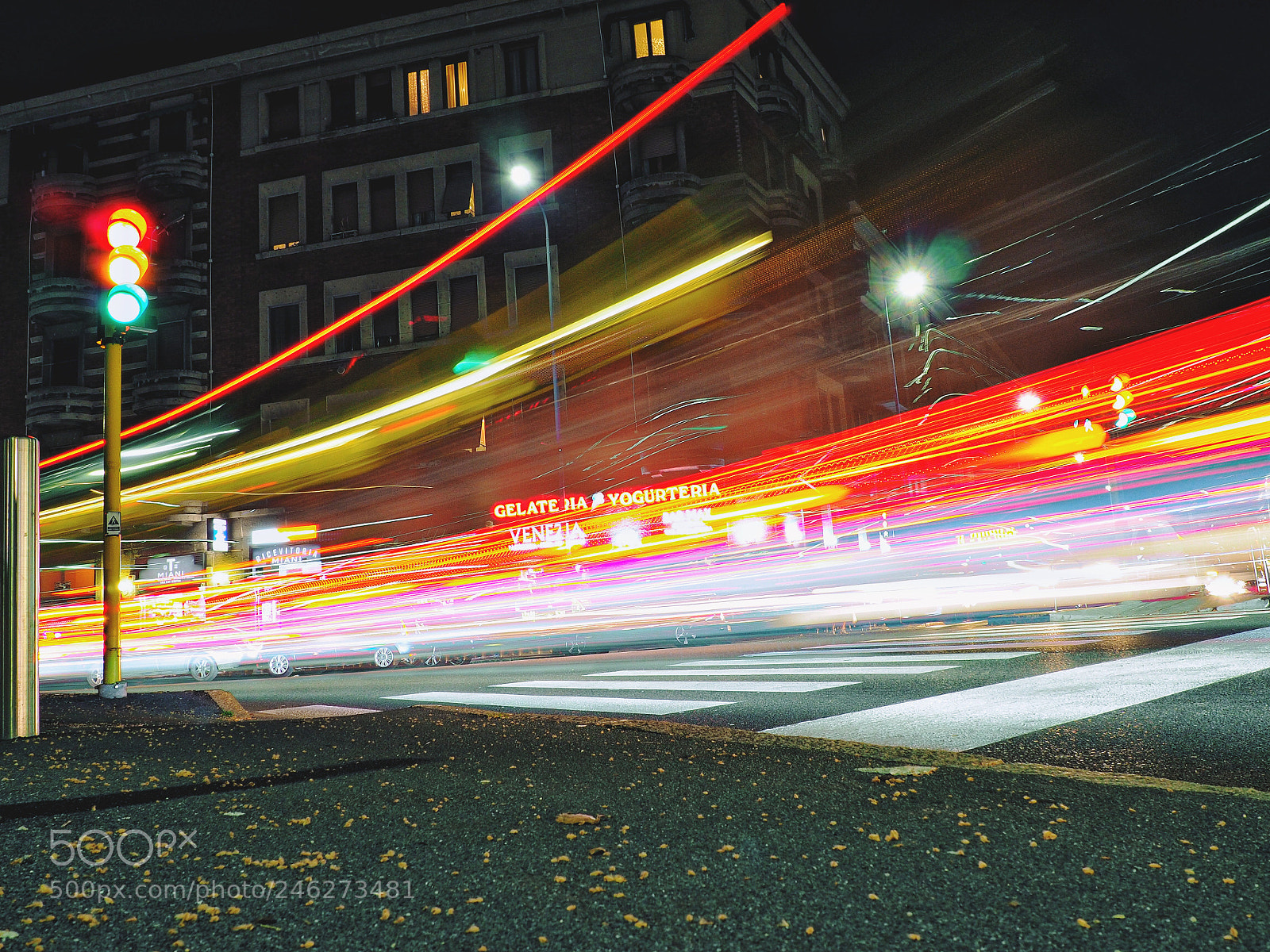 Olympus OM-D E-M10 II sample photo. Night's colours photography