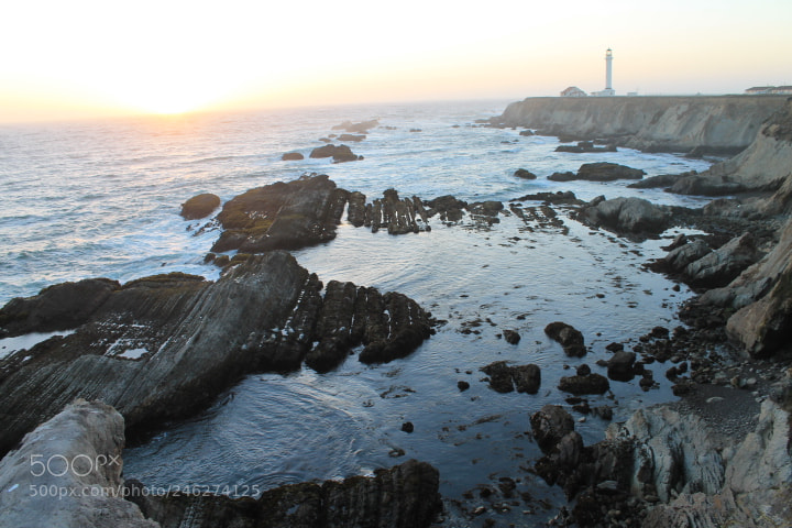 Canon EOS 1100D (EOS Rebel T3 / EOS Kiss X50) sample photo. Sunset at the pointe photography