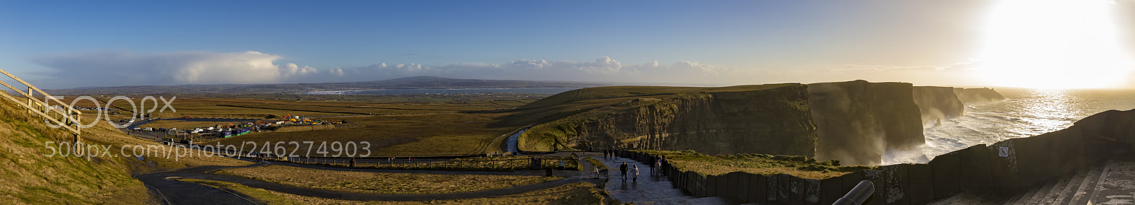 Canon EOS 7D sample photo. Cliffsofmoher pano photography