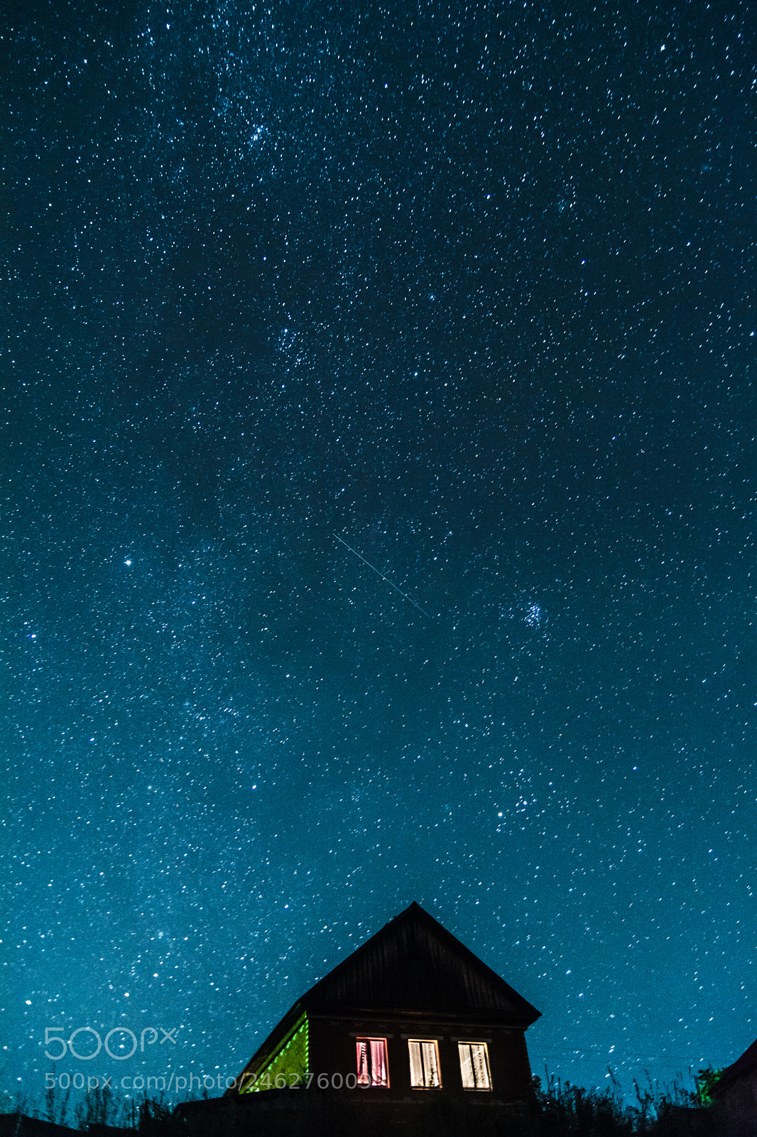 Nikon D7100 sample photo. House on a hill photography