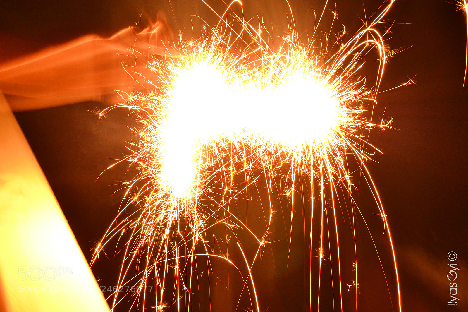 Nikon D3100 sample photo. Sparkly light photography