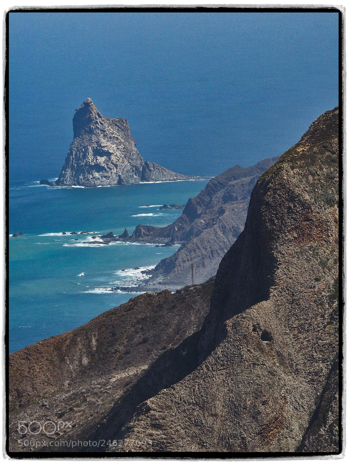 Olympus OM-D E-M1 sample photo. The anaga mountains on photography