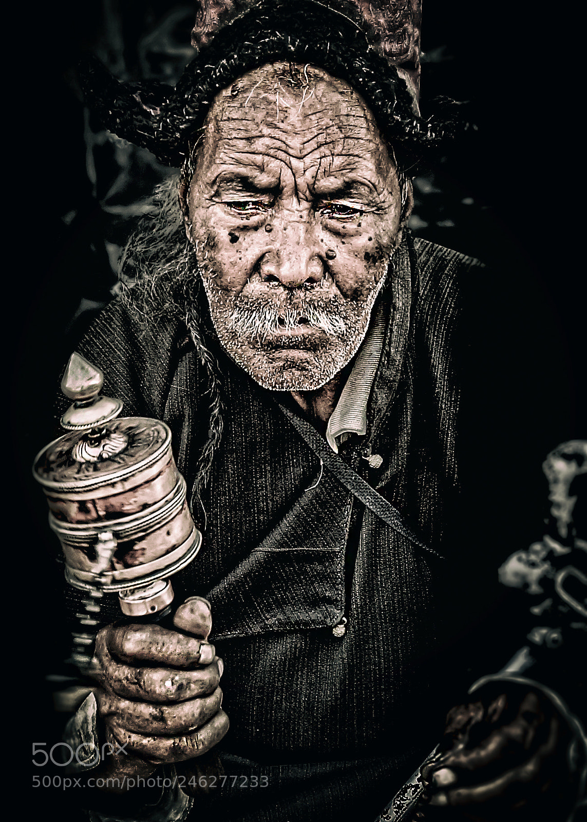 Sony Alpha NEX-3N sample photo. Man from ladakh photography