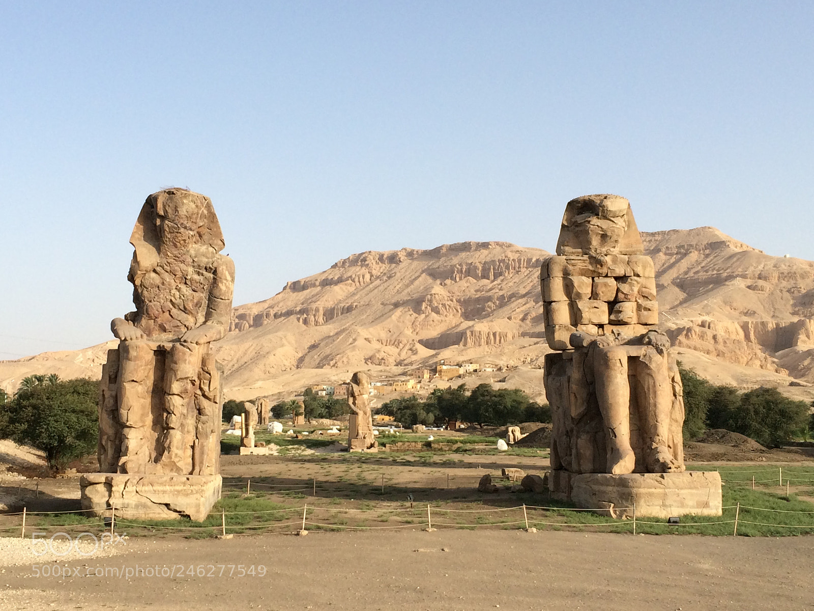 Apple iPhone 5s sample photo. Amenhotep iii colossi. photography