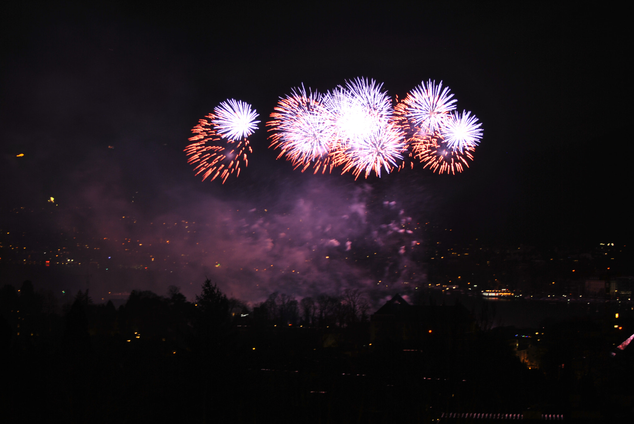 Nikon D3000 sample photo. Das feuerwerk. photography