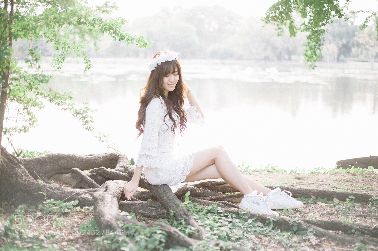 Canon EOS 5D sample photo. The beauty white skin photography