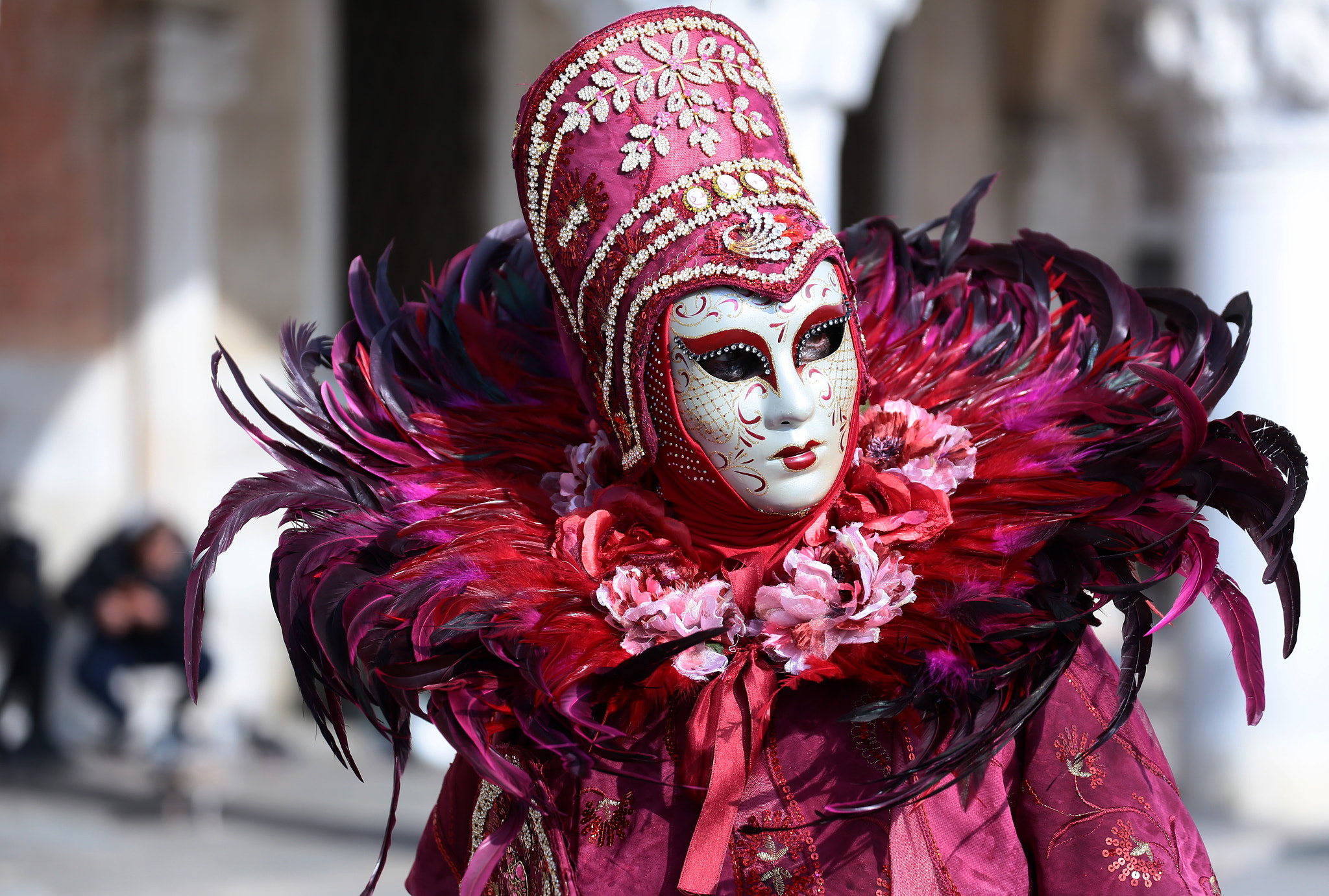 Canon EOS 6D + Canon EF 70-300mm F4-5.6L IS USM sample photo. Venice carnival 2018 photography