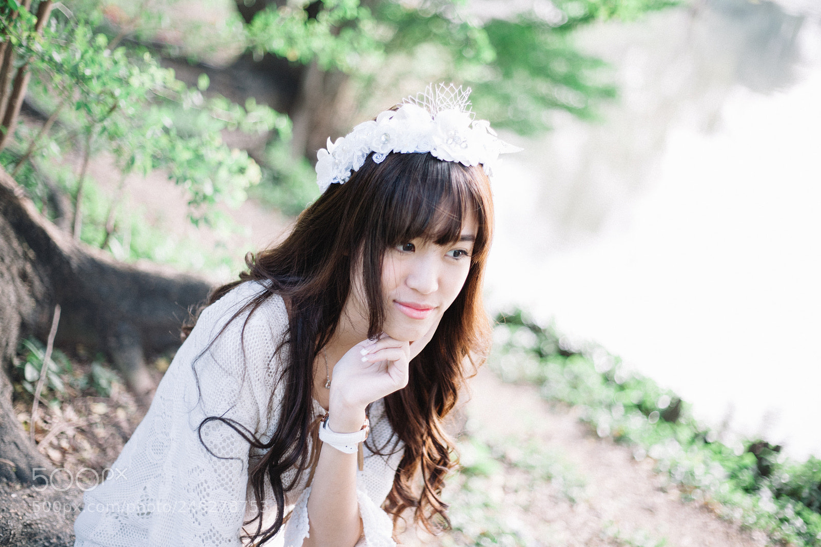 Canon EOS 5D sample photo. The beauty white skin photography