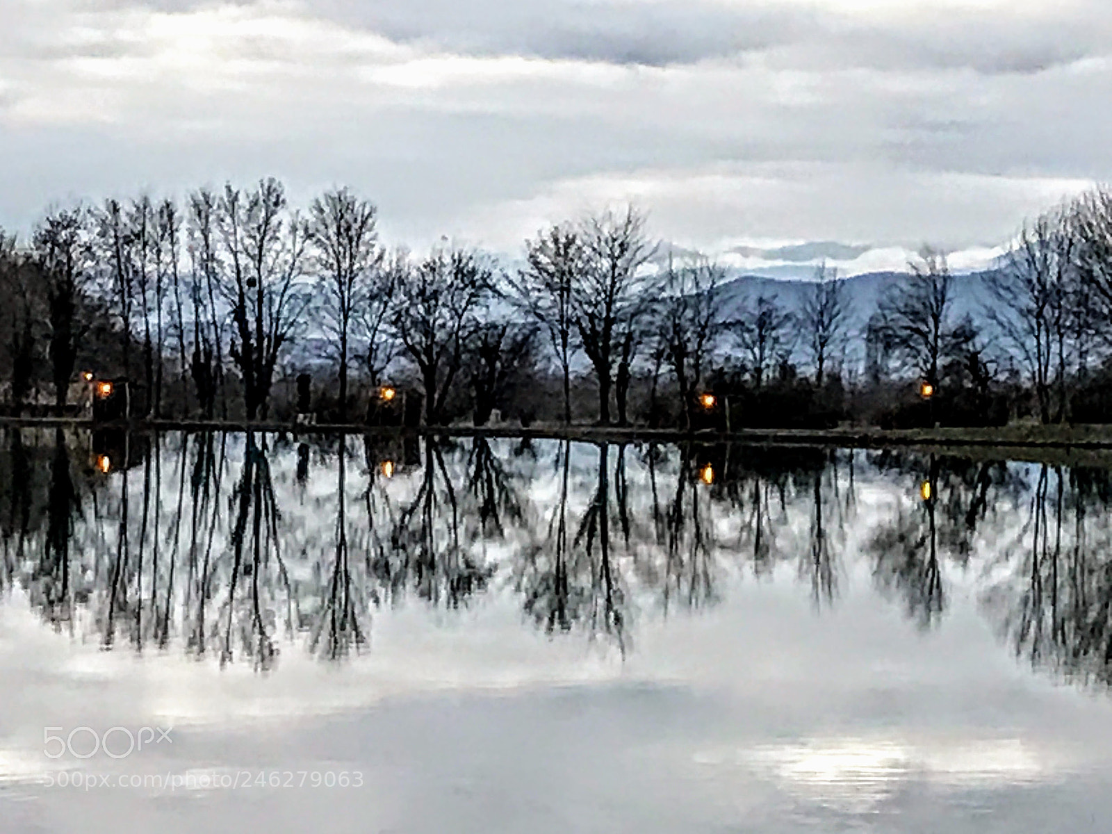 Apple iPhone 7 sample photo. Lake lopota reflection- georgia photography