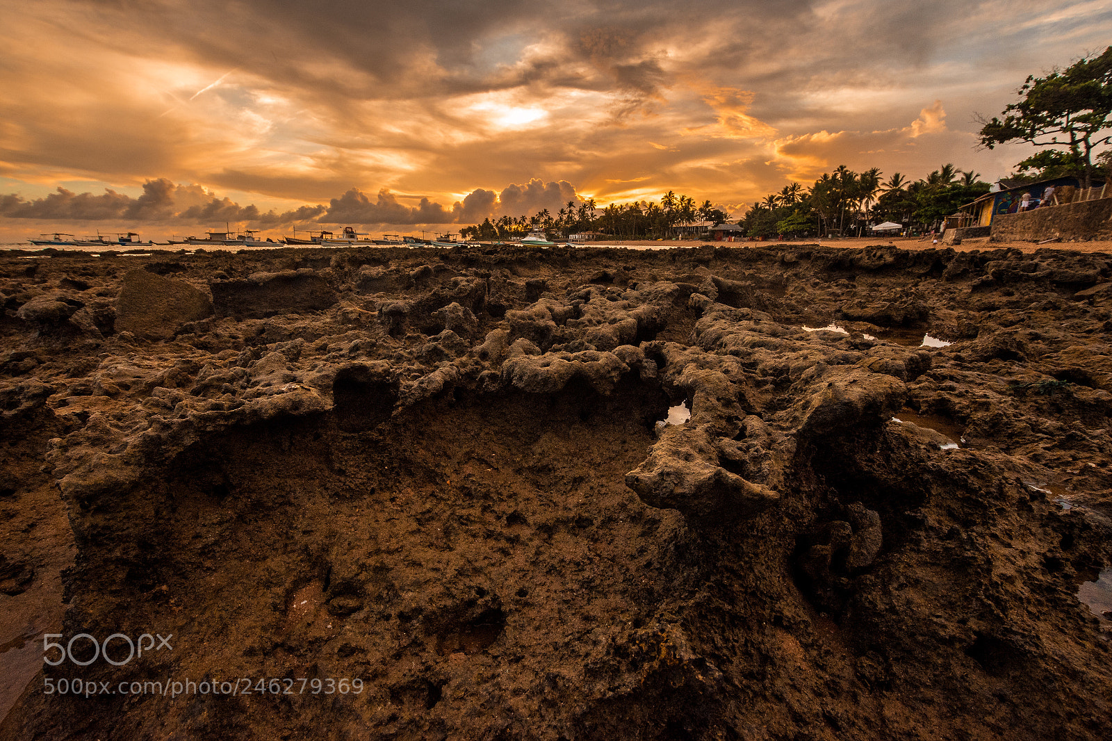 Nikon D7200 sample photo. Reef sunset photography