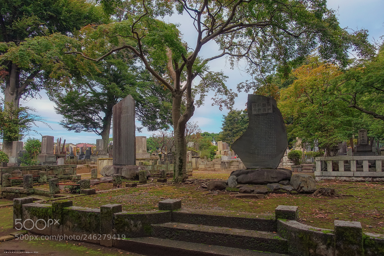 Sony Cyber-shot DSC-RX100 III sample photo. Cemetery of the gotokuji photography