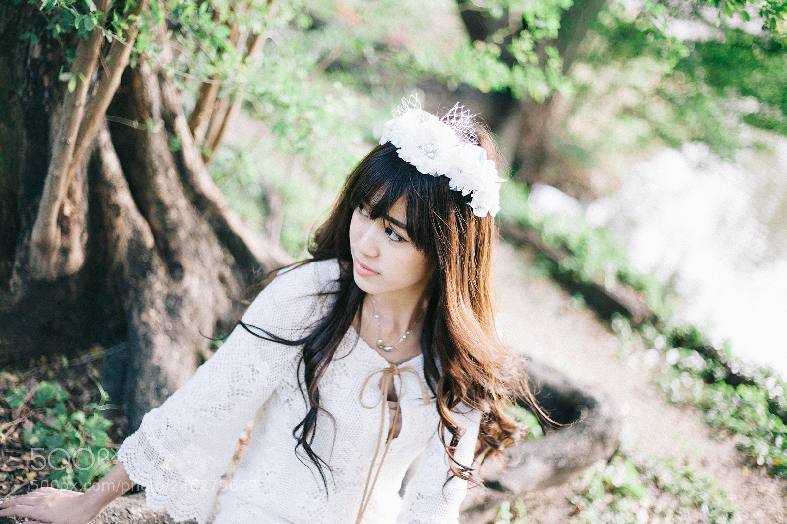 Canon EOS 5D sample photo. The beauty white skin photography