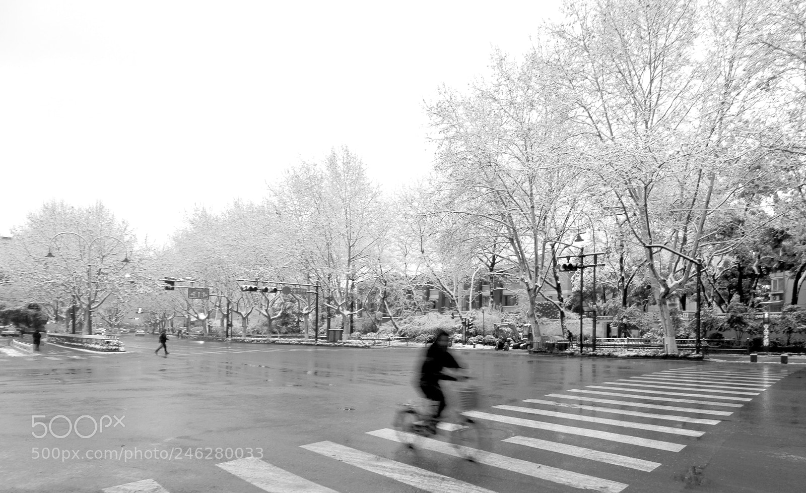 Canon EOS 7D sample photo. Snow scenery in west photography