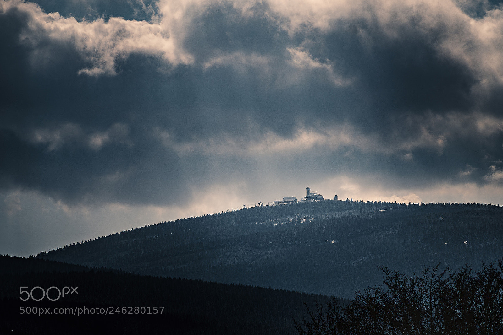 Pentax K-70 sample photo. Fichtelberg photography