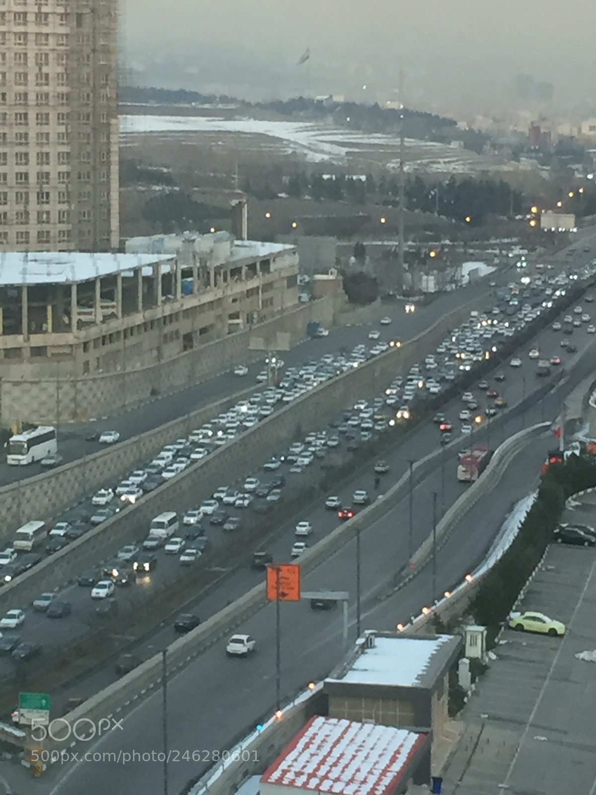 Apple iPhone 6 sample photo. #traffic photography