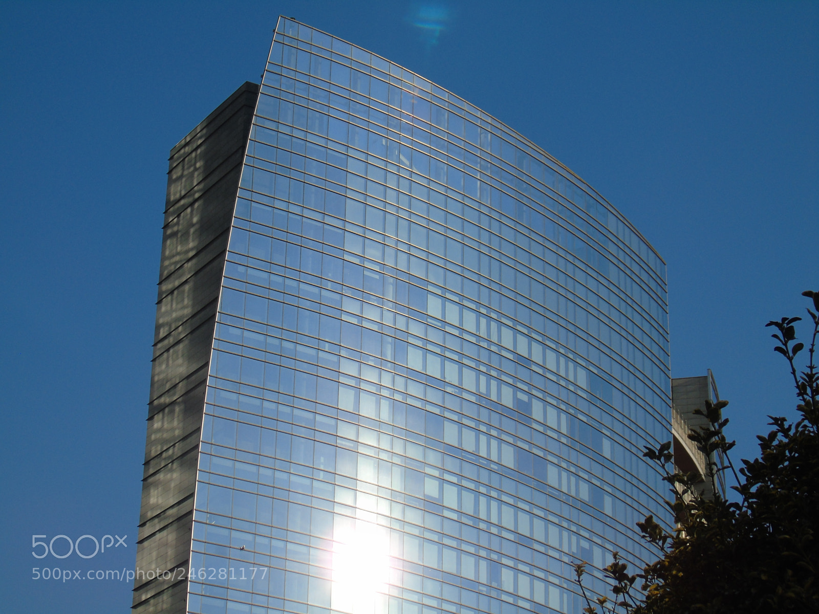 Sony Cyber-shot DSC-H400 sample photo. Skyscraper photography