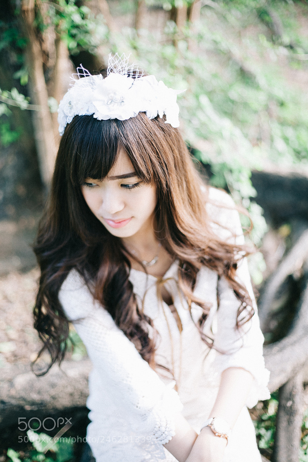 Canon EOS 5D sample photo. The beauty white skin photography