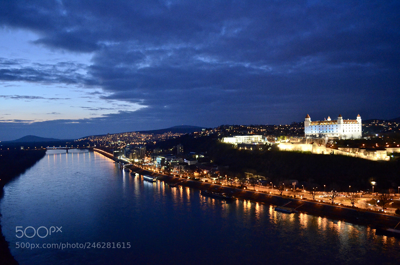 Nikon D5100 sample photo. Bratislava castle photography