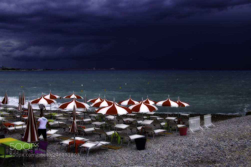 Pentax K-x sample photo. Beach in baie des photography