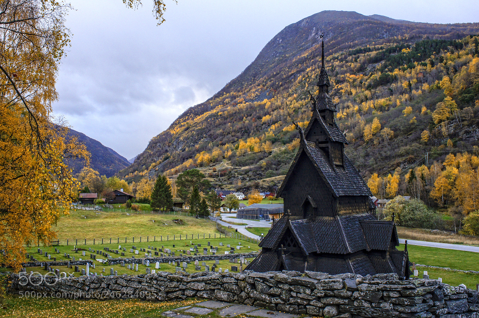 Sony SLT-A55 (SLT-A55V) sample photo. Stave church photography