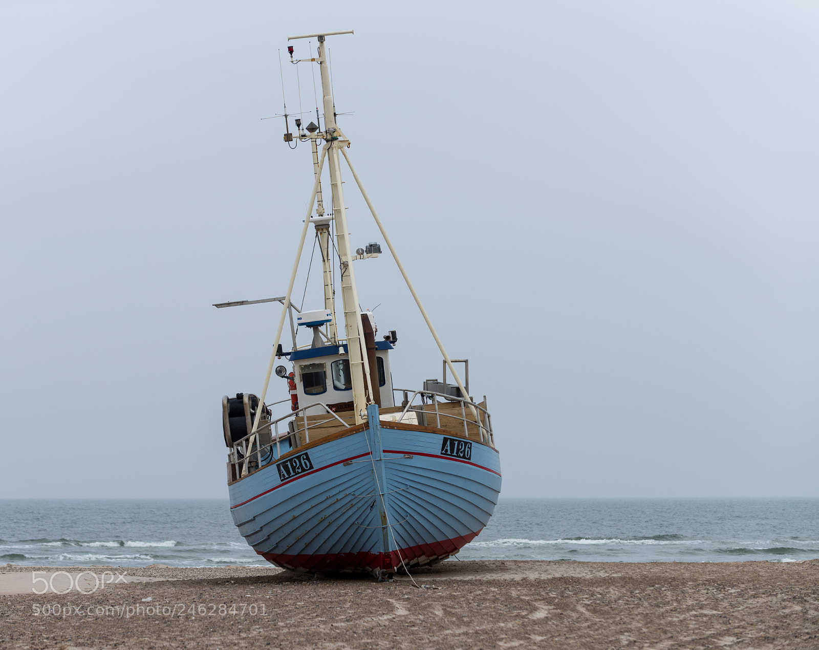 Nikon D810 sample photo. Trawler photography