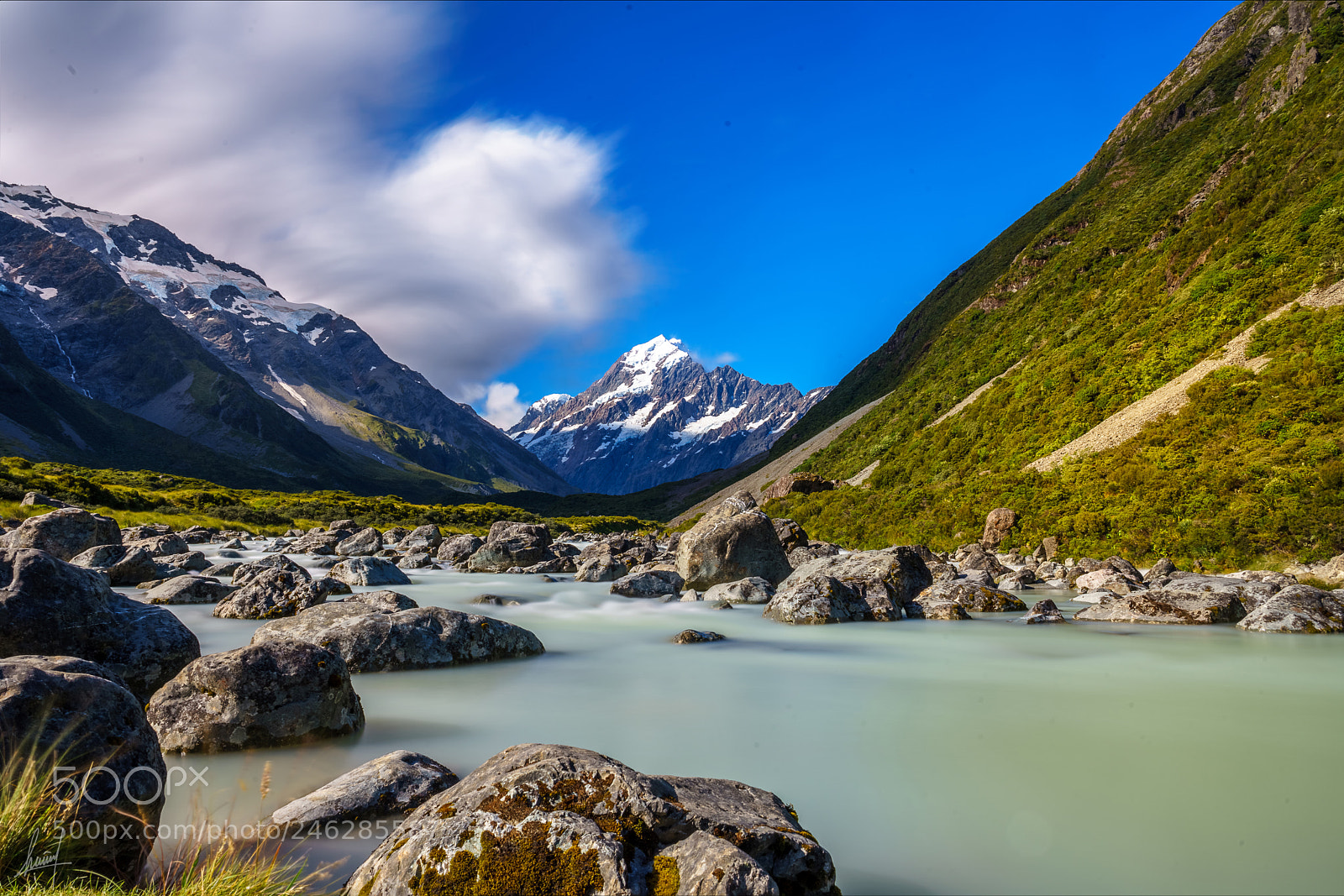 Sony a7 II sample photo. Aoraki - hooker valley photography