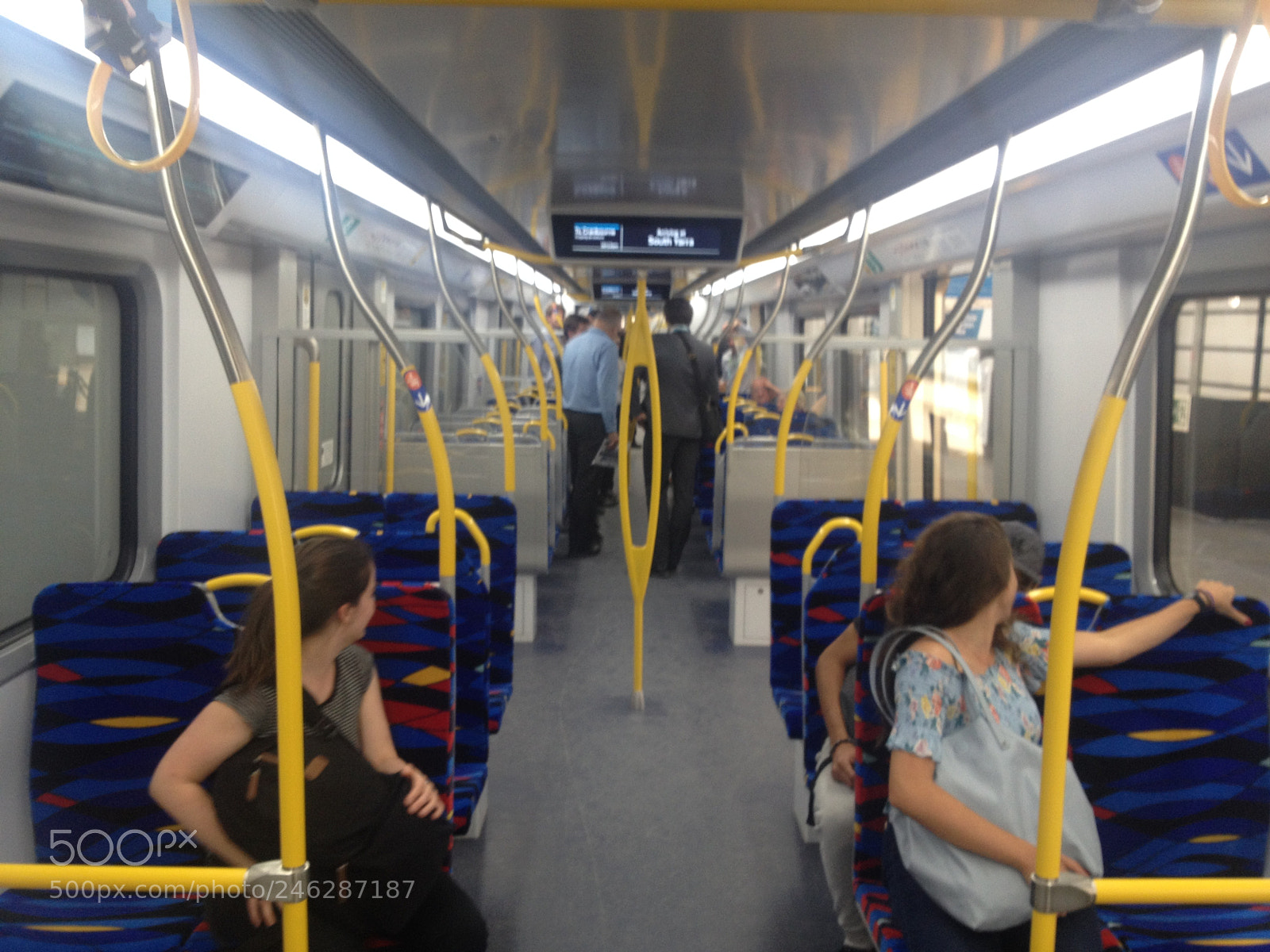 Apple iPhone 4S sample photo. Bringing melbourne's trains into photography