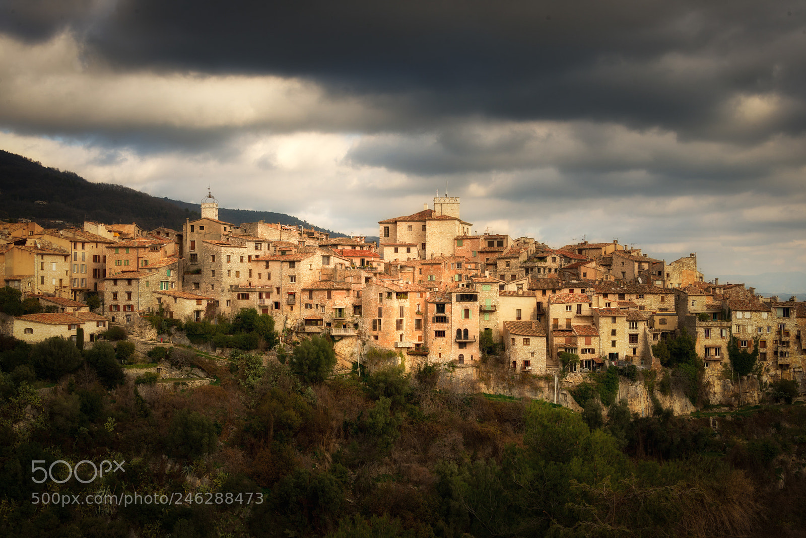 Nikon D610 sample photo. Tourrettes sur loup photography