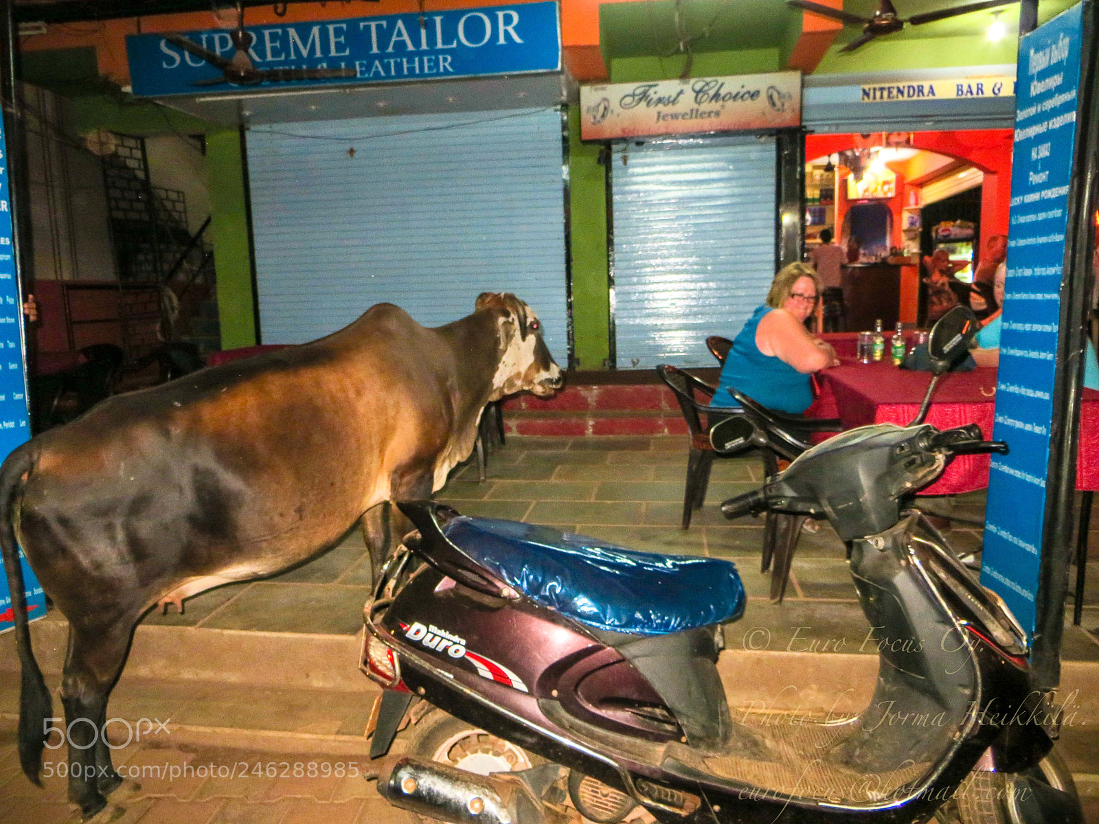 Canon PowerShot SX260 HS sample photo. Street life in goa. photography