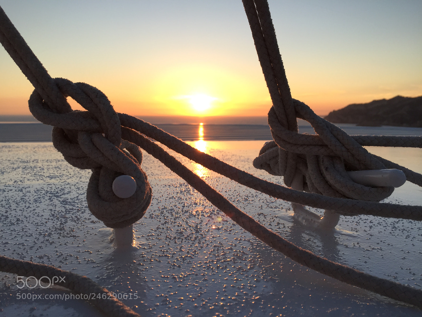 Apple iPhone 6 sample photo. Schiffs tau auf aida photography