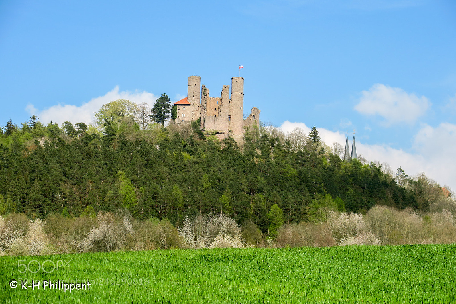 Canon PowerShot G3 X sample photo. Bornhagen germany , castle photography