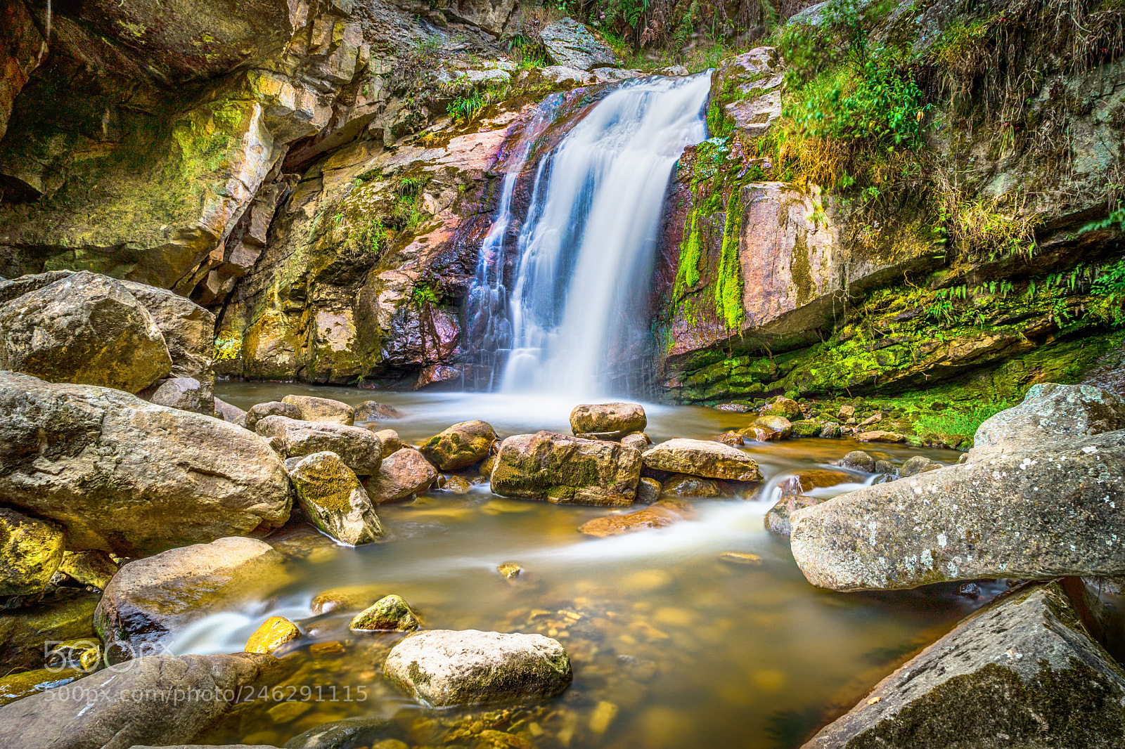 Sony a7 sample photo. A secret waterfall in photography