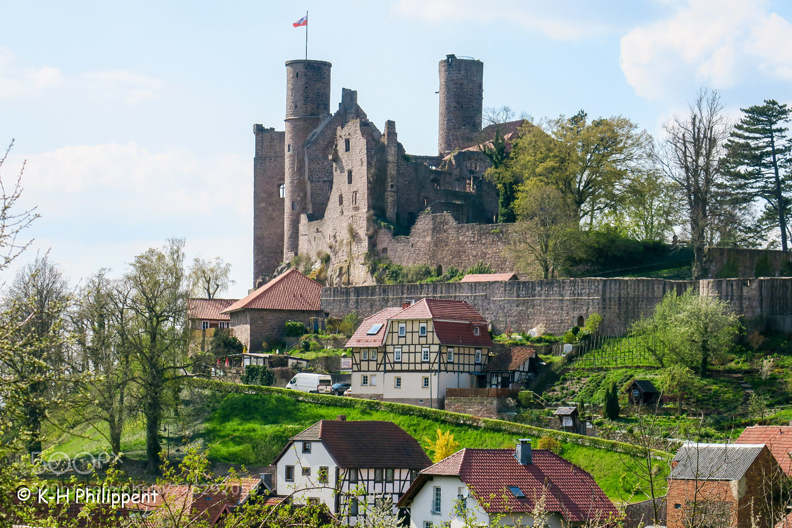 Canon PowerShot G3 X sample photo. Bornhagen germany , castle photography