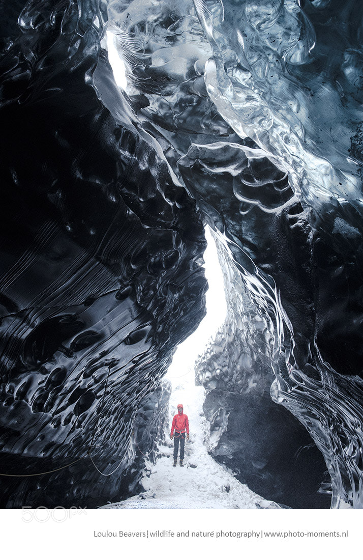 Nikon D850 sample photo. White walker icecave photography
