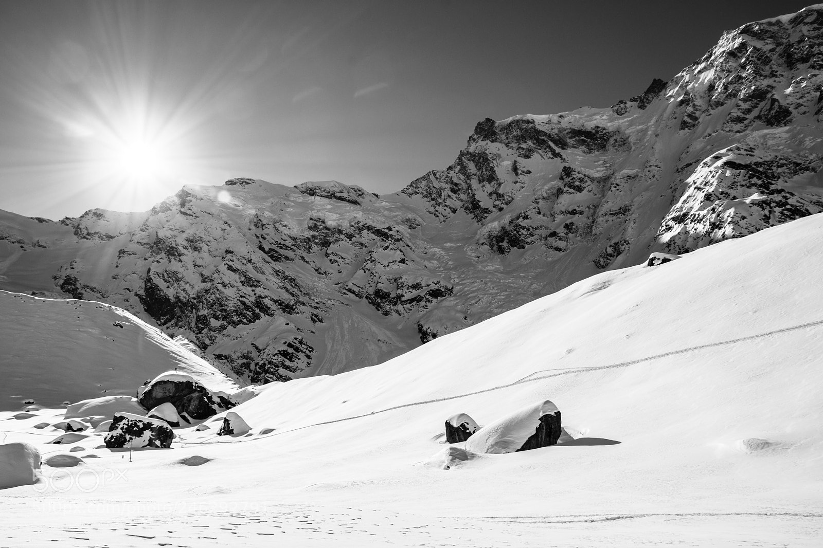Nikon D7200 sample photo. Sun over the alps. photography