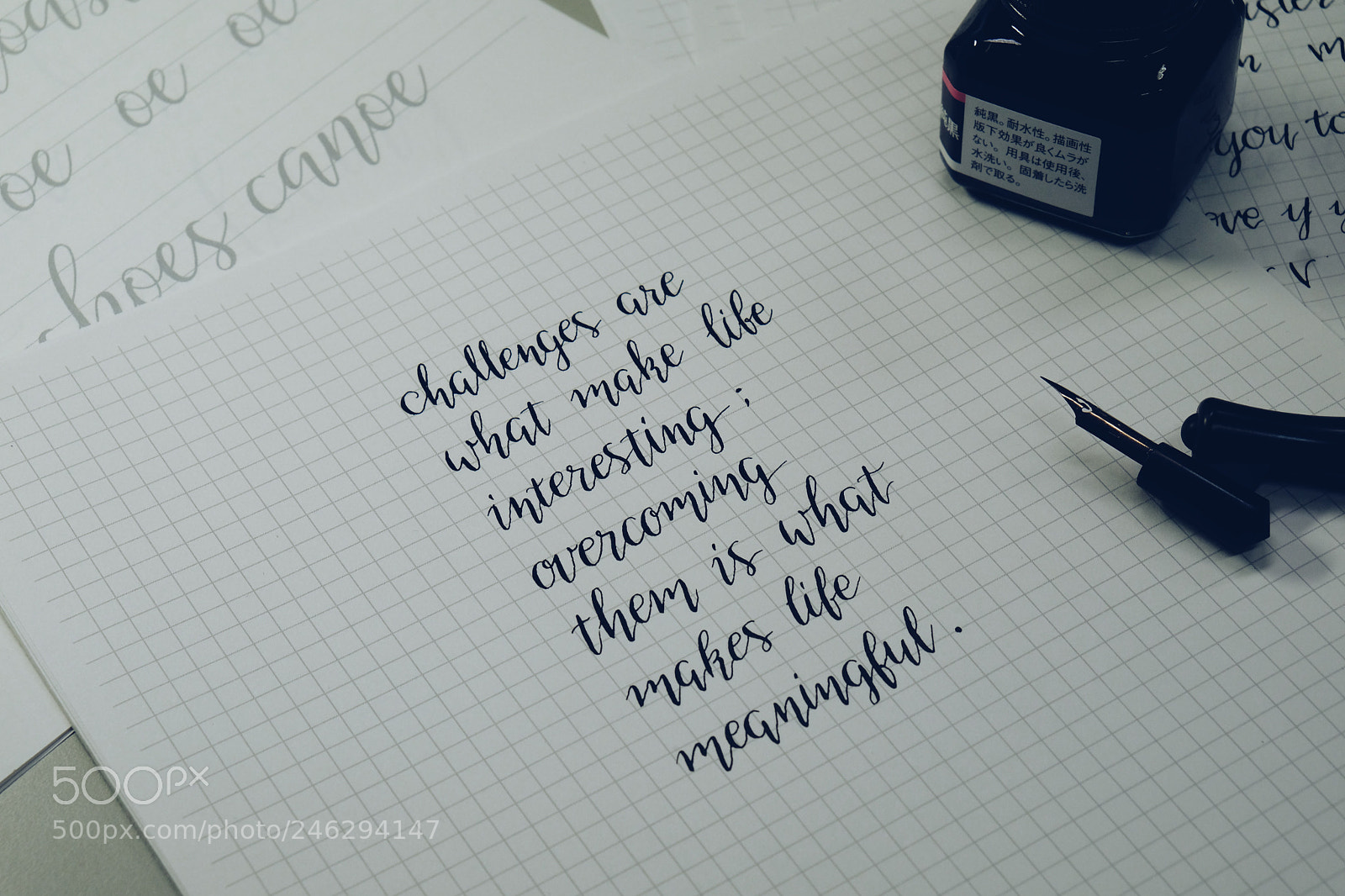 Fujifilm X-T20 sample photo. My handwriting photography