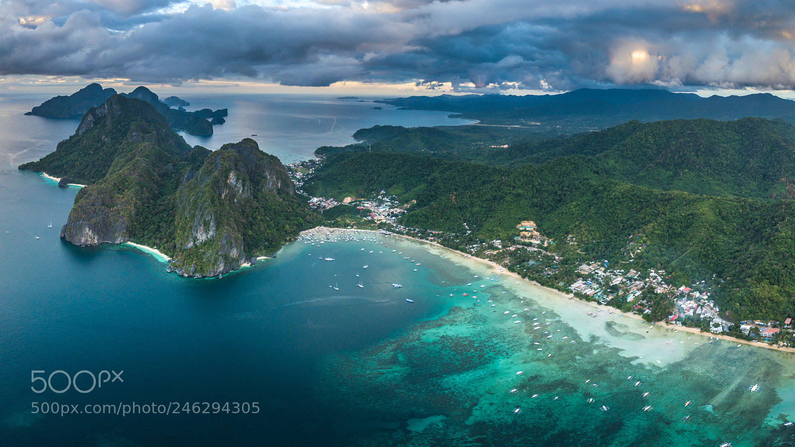 DJI FC220 sample photo. El nido photography