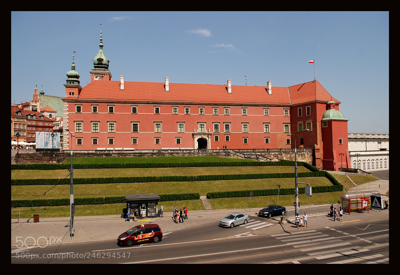 Nikon D80 sample photo. Royal castle of warszawa photography
