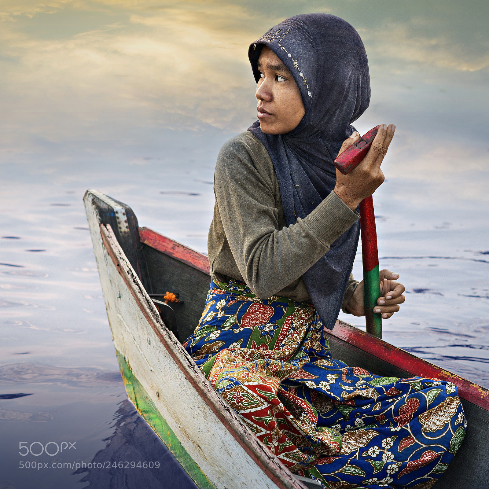 Nikon D800 sample photo. Borneo woman / banjarmasin photography