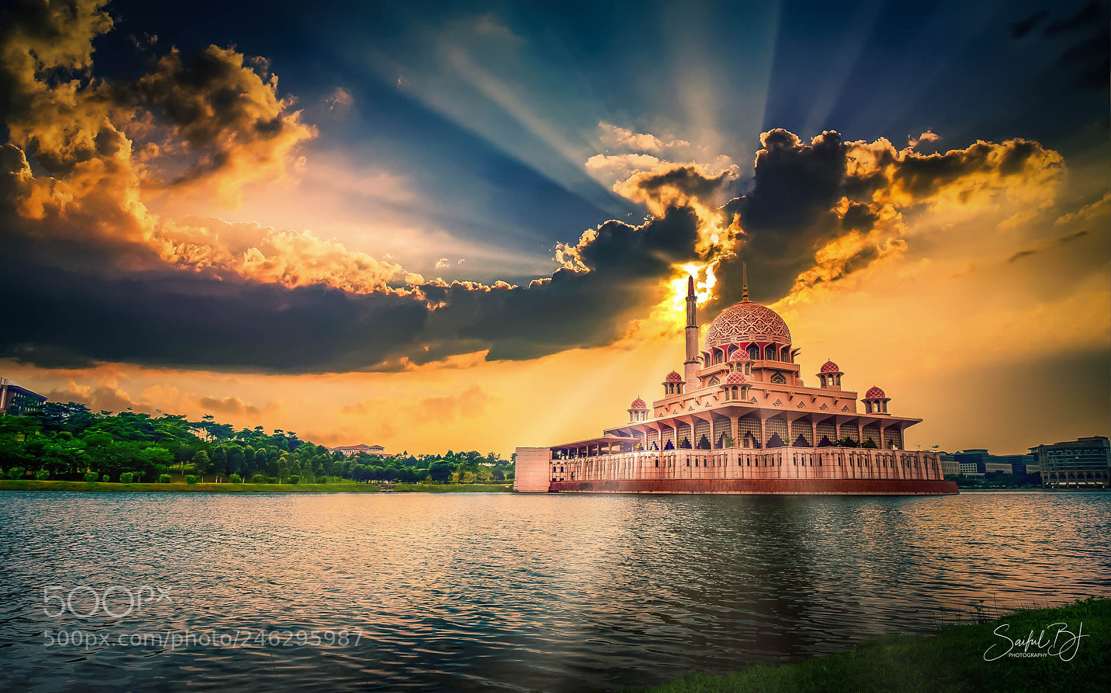 Nikon D700 sample photo. Putrajaya mosque photography